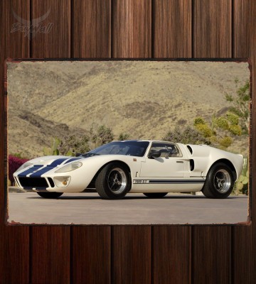 Металлическая табличка Ford GT40 (MkII)